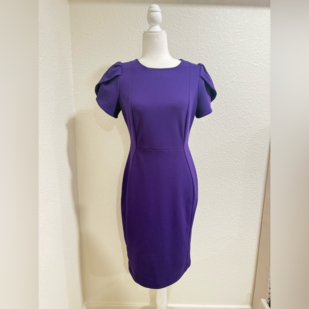 Calvin Klein Purple Dress